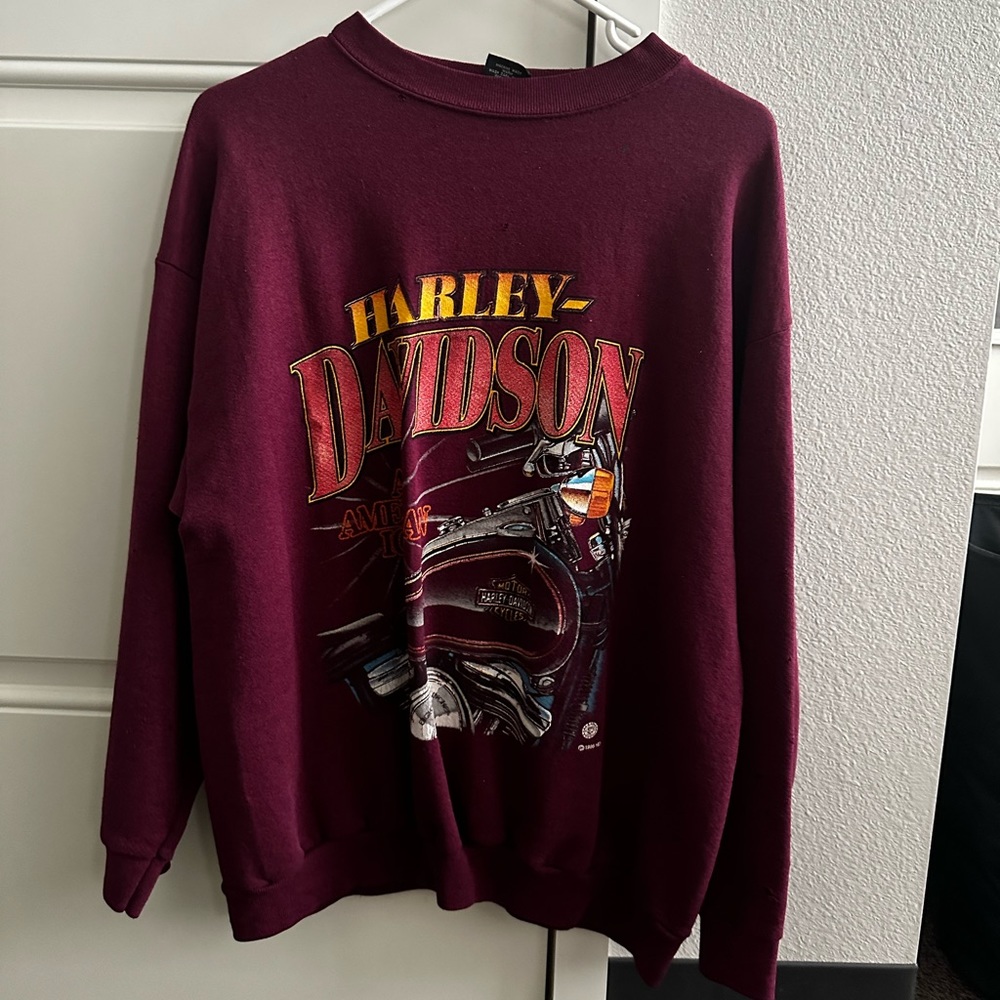 Vintage Harley Davidson Sweater